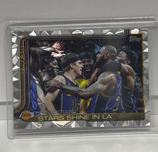 2025-26 Topps - Checklist LeBron James, Austin Reaves #293 Diamante