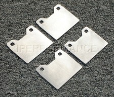 Titanium Brake Pad Shim Heat Shield Set For Bmw 1800 1969-1972 4 Piston Front Titanium Brake Pad Shim Heat Shield Set For Bmw 1800 1969-1972 4 Piston Front