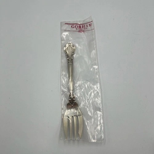 Gorham Chantilly Sterling Silver Salad Fork In Bag 6.5"  No Monogram 40.9g