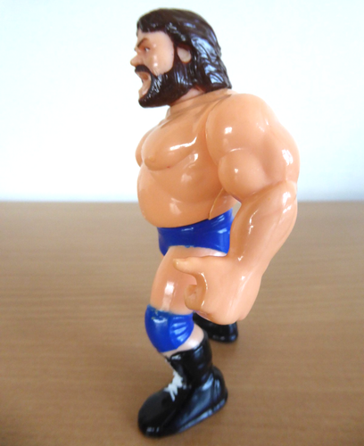 WWF Hacksaw Jim Duggan Action Figure 1991 With Cardback Vintage Wrestler - Picture 7 of 7