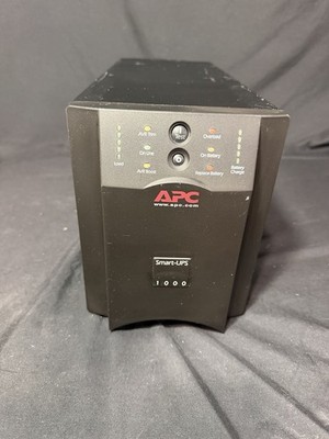 APC Smart-UPS SUA1000 1000VA 670W Tower UPS True Sine Wave SmartSlot USB Serial 