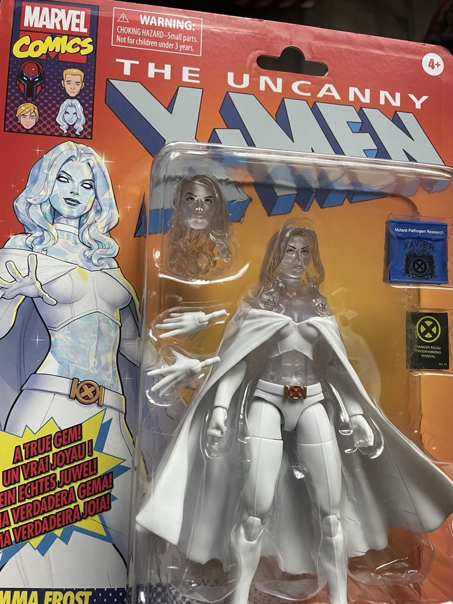 Marvel Legends Retro EMMA FROST (Diamond Form) Uncanny X-Men