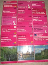 OS Ordnance Survey Landranger Maps - Scotland - assorted editions 1976-1996