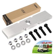 Golf Cart Front End Lift Block Kit, 1 Inch Billet Aluminum Lift for Club Car