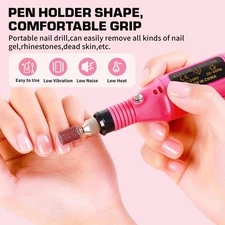 Professional Electric Nail File Drill Manicure Tool Pedicure Machine Home&Salon