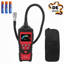 Gasmelder mit Alarm Erdgas Gaslecksuchgerät Methan Propan Leckdetektor Tragbarer