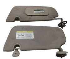 2 aletta parasole jeep compass MK49 serie 1 2006 2016 grigio destra e sinistra