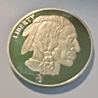 1oz Fine .999 Fine Silver Buffalo Nickel Design