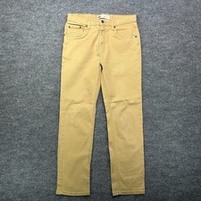 Levi's 511 Slim Fit Pants Boys Tan Zip Fly Adjustable Waist Classic - 16H