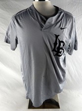 2021 Long Beach State Dirtbags #10 Game Used Grey Jersey Baseball L DP95679