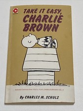 Take It Easy Charlie Brown by Charles M. Schulz (Paperback 1978) Vintage Book