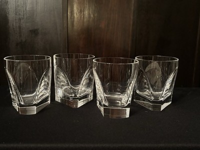 Arnolfo di Cambio Conversation Dbl Old Fashioned Glasses Designed by Enzo Mari