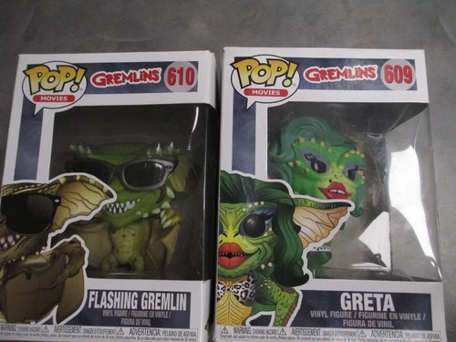 Pop Movies Gremlins Greta & Flashing Gremlin 609&610