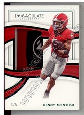 kenny mcintosh rookie rc draft jersey tag patch georgia uga dawgs college 4C 3/5