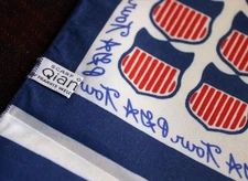 Frankie Welch Ladies Designer PGA Scarf 1977 Sawgrass Players Championship Golf