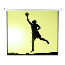 Pyle 72" Mount-Ceiling Projector Screen, 0.16875 Aspect Ratio - White PRJELMT76