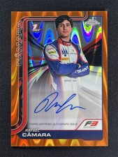 2025 Topps Chrome Formula 1 Rafael Camara Orange Raywave Autograph Auto RC /25