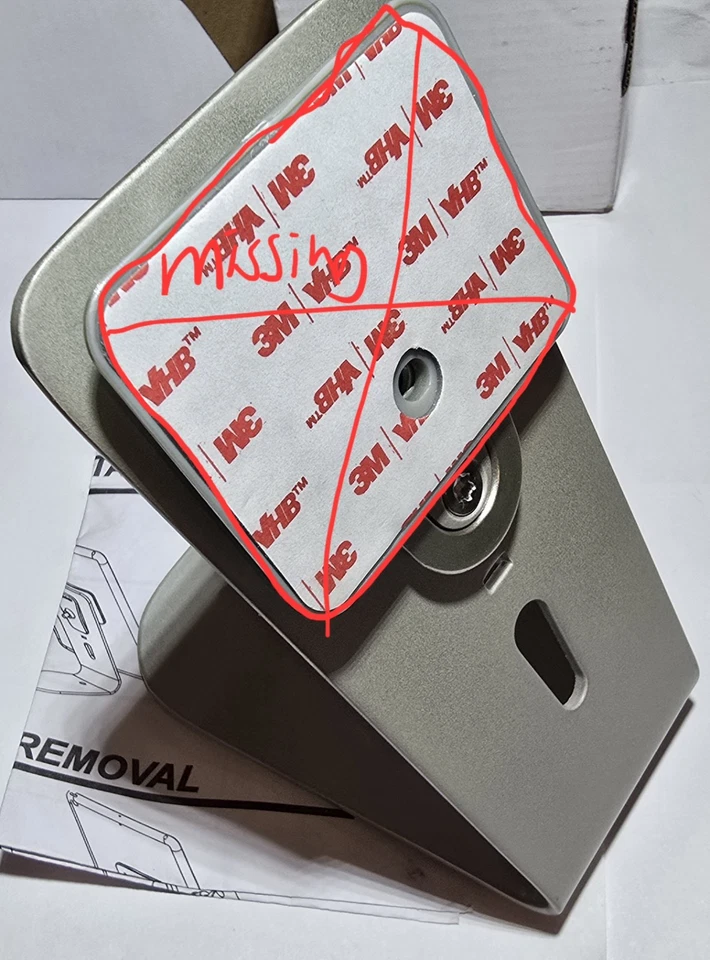 CompuLocks Tablet Phone Stand *MISSING PART READ* Holder Universal Display Mount - Image 3 of 4