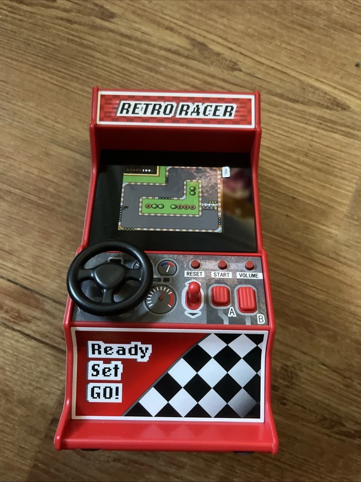 Orb - Retro Mini Racing Arcade Machine (30 Games) TOP - wie NEU! Konsole +Manual - Bild 4 von 4