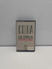 Led Zeppelin - Coda 1982 Vintage Cassette Tape Atlantic Records