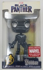 FUNKO Wobblers AVENGERS BLACK PANTHER Marvel Collector Corps - Vinyl Bobble Head