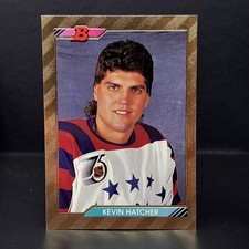 1992-93 Bowman Hockey Gold Foil Kevin Hatcher #230 Washington Capitals