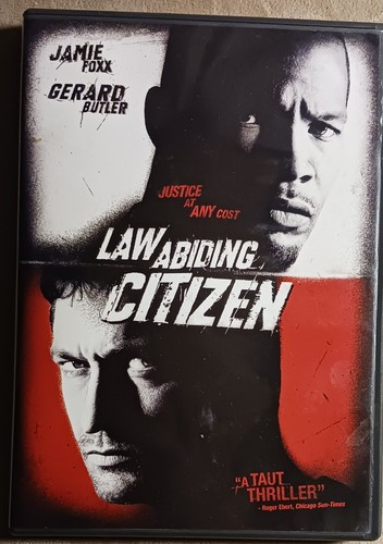 Law Abiding Citizen (2010, DVD) Jamie Fox Gerard Butler USED Movie FREE SHIPPING