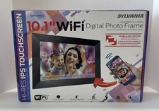 Sylvania 10  Wi-Fi Digital Photo Frame/Digital Cloud Picture Frame Touchscreen