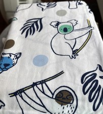 Target Cloud Island Jungle Animal Cotton Crib Sheet Nwot
