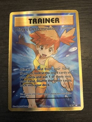 Misty's Determination (Full Art) 108/108 Evolutions Holo NM+ view pics