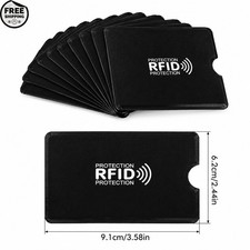RFID Blocking Sleeves 16 pack - Slim NCF Protector for Credit Card, Debit, ID