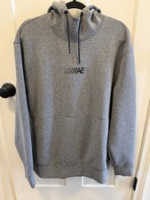 American Eagle Outfitters Men's XL Gray Hooded Pullover Hoodie Drawstring NWOT