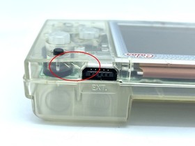 Neo Geo Pocket Color Console Clear Skeleton SNK  from JAPAN