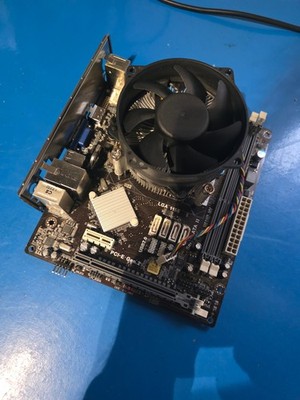 ECS H61H2-M Mini ITX Mainboard LGA 1155 mit Kühler