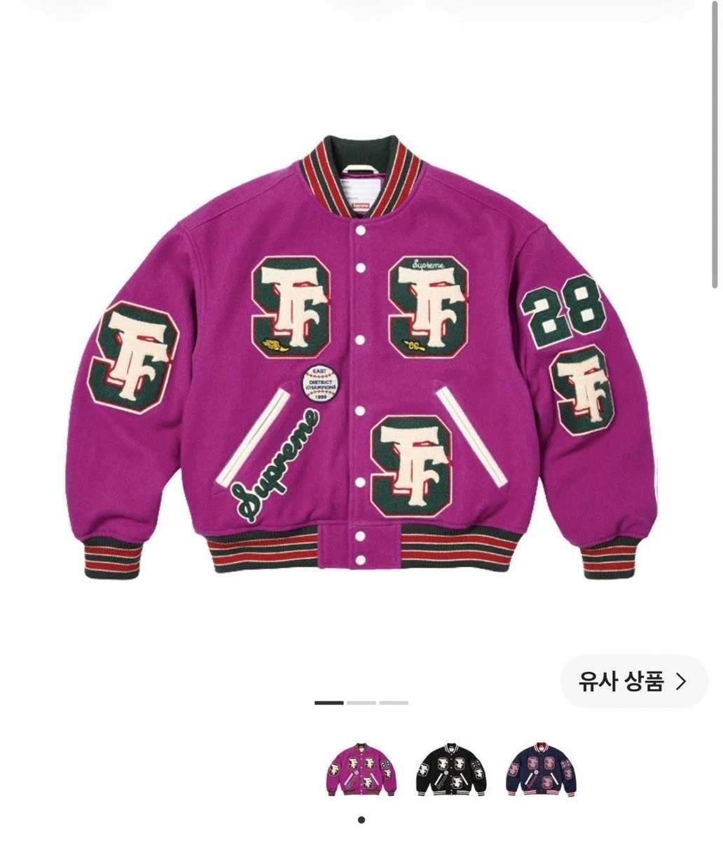 Supreme Varsity Jacket Coats, Jackets & Vests for Men for sale | eBay