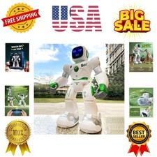 1088 Large Robot Toys for Boys, STEM Programmable Remote Control Robot, Elect...