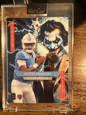 2025 Wild Card Jokers Wild Austin Simmons 1/1 PRC Missouri Tigers Holo