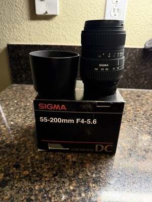 Sigma 55-200mm F/4.0-5.6 DC Lens For Nikon