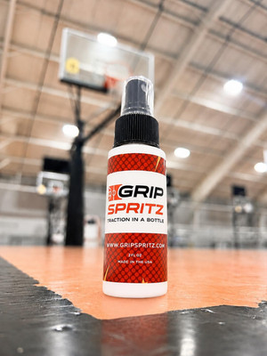 Grip Spritz - Basketball Shoe Grip Spray - Improve Sole Traction & Court Grip -