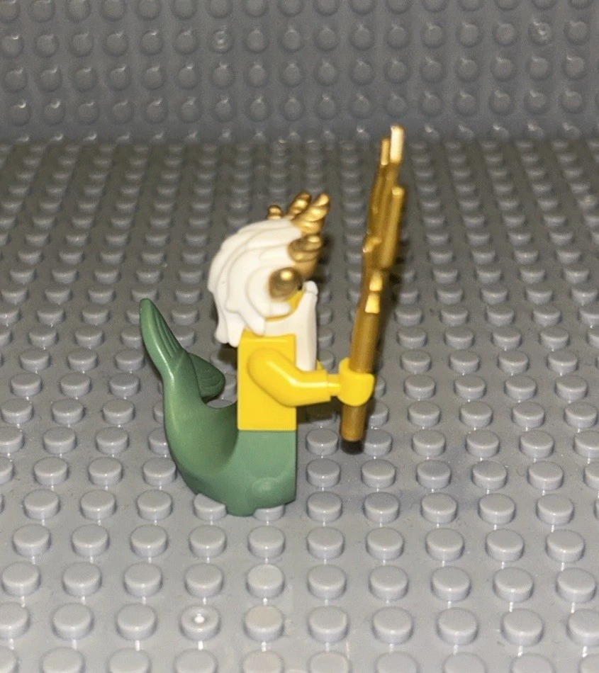 LEGO 00831 Serie 7 Minifiguras Coleccionables - Ocean King Mermaid-Man Retirado Foto 4 de 4