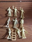 Cream Marx 1950s Jetport / Airport Figures