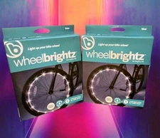 Brightz Lot Of Wheel Brightz Bicycle Safety Light Accessory Color Leds 