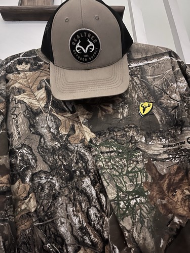 Scentblocker Blocker Outdoors Realtree Edge Camo Long Sleeve Shirt And Hat Combo - Picture 2 of 4