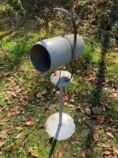 Vtg Retro Floor Lamp Industrial MCM 1940s Westinghouse Select-O-Ray Double