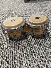 LP Mini Tunable Bongos Chrome C2