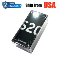 NEW SEALED Samsung Galaxy S20 Ultra 5G SM-G988U 128GB GSM CDMA Factory Unlocked