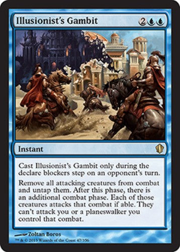 Illusionist's Gambit - Commander 2013 #47/356 MTG Magic The Gathering - Picture 1 of 1