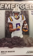 2024 Score - Emerged Malik Nabers #EM-MNS (RC)