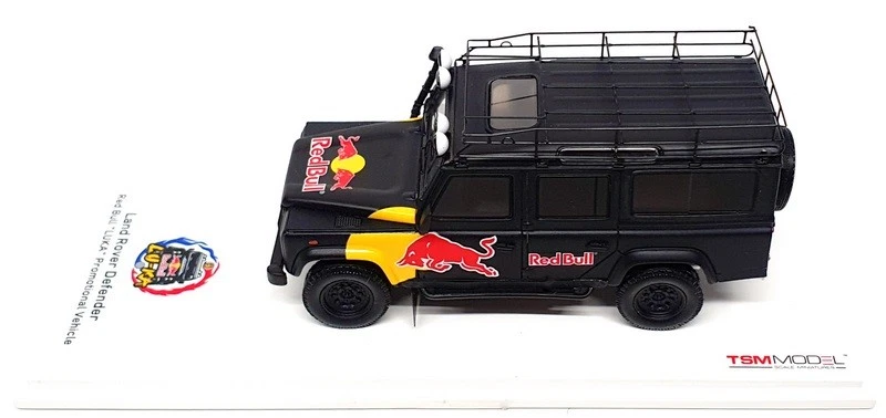 TSM 1/43 Scale TSM430322 - Land Rover Defender Red Bull Luka - Matt Dk Blue - Image 4 of 4