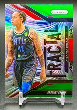 2025 Panini Prizm WNBA - Fractal Brittney Griner #11 Green Prizm